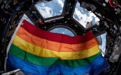 Unity in Orbit: Astronauts Soar with Pride Aboard Station 