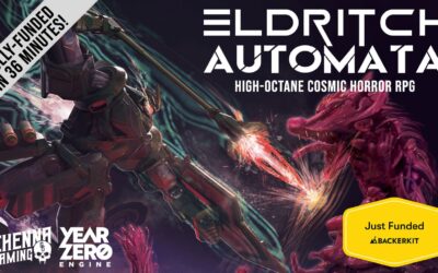 Eldritch Automata, the first TTRPG from Gehenna Gaming, Funded Today On Kickstarter!