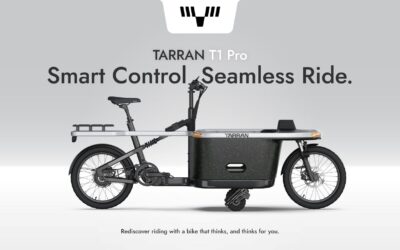 Intelligent e-Cargo Bike with Landing Gears: e-bike Startup TARRAN Introduces the T1 Pro at Eurobike 2024