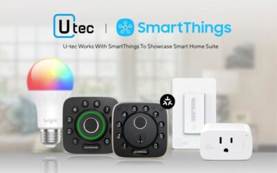 U-tec Heads to IFA and Bolsters Samsung’s SmartThings Partner Wall With Smart Home Suite of Locks, Switches, Plugs and Bulbs